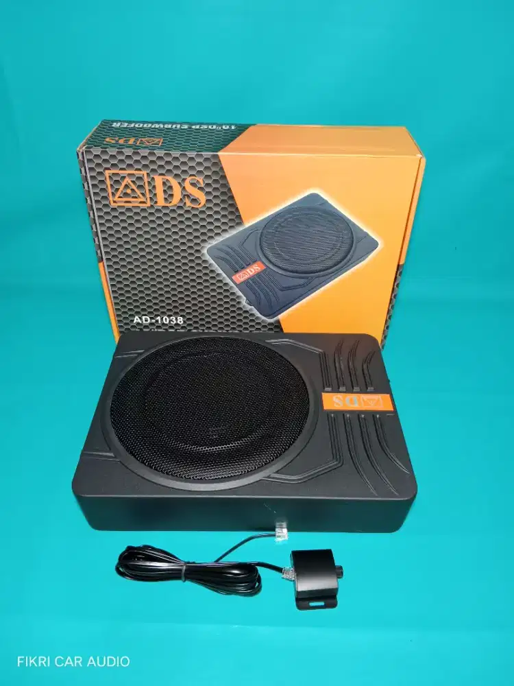 Subwoofer Kolong Aktip Bawah Jox ADS seri AD-1038 10inci 1500W Max RMS