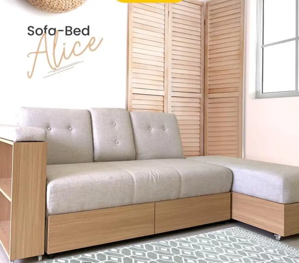 Sofa Bed Pexio baru pakai kondisi mulus