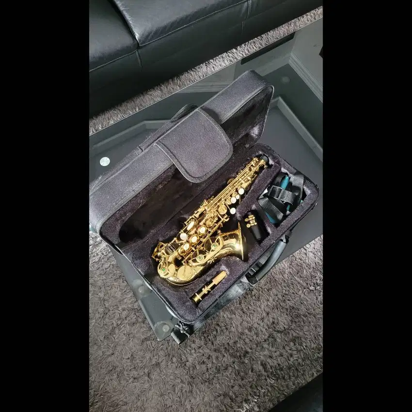 Baby Saxophone Antonio Curved Soprano YWSP-06 Gold