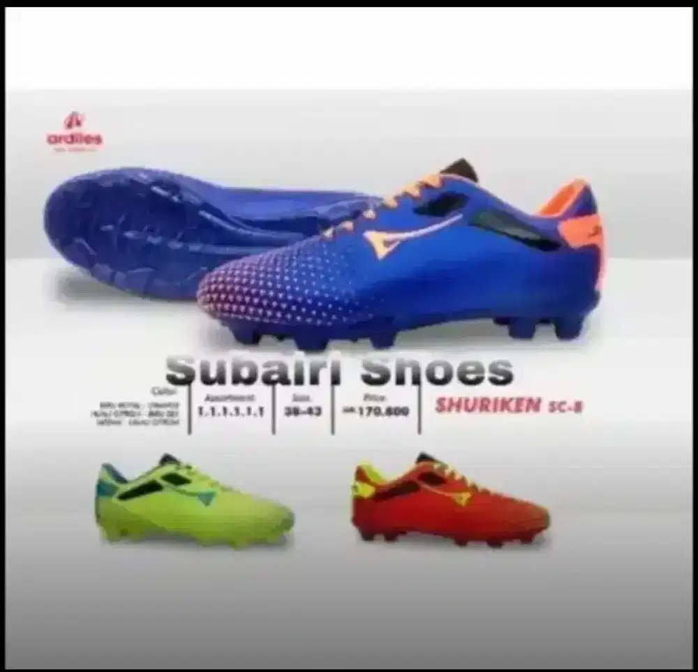 Sepatu Bola Ardiles Murah