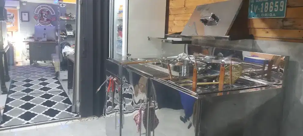 Cooking set, stainles table, kompor set