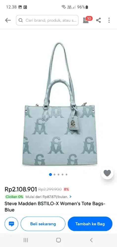 Tas tote steve madden BSTILLO