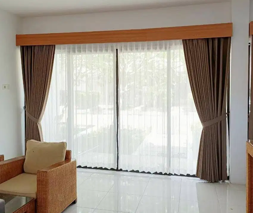Termurah Gorden & Blind Vertikal/Vertical Roll/Roller Gordyn Hordeng