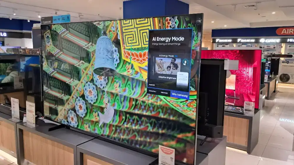 (Free soundbar) LED SAMSUNG 98 INCH UHD 4K UA-98DU9000