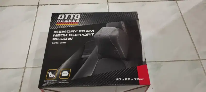 Bantal Leher Kepala dan Pinggang untuk di mobil