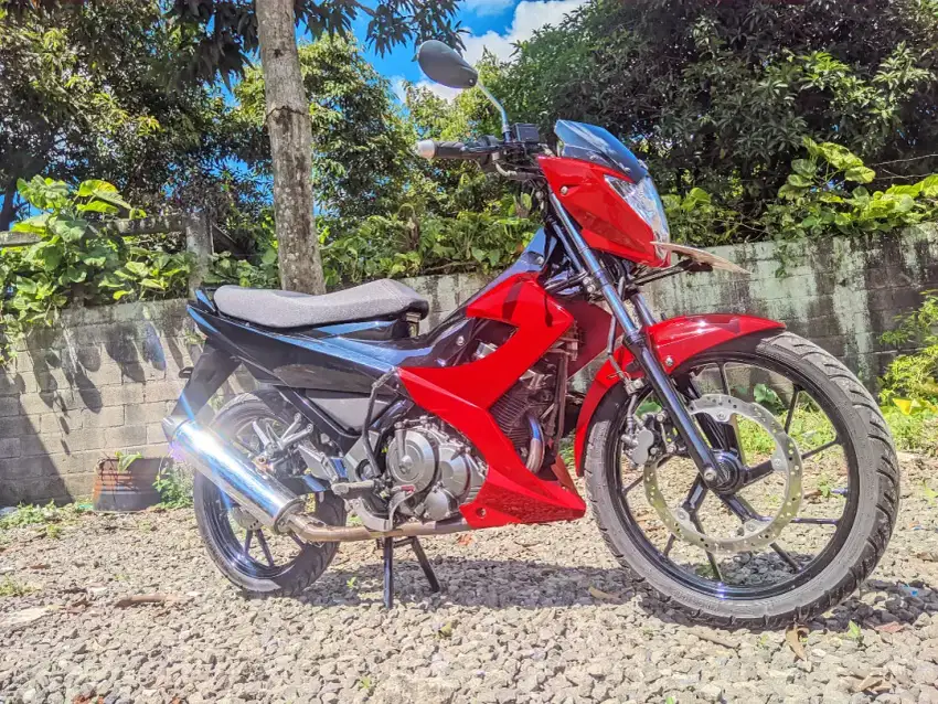 Satria fu 150 lengkap faktur baru selesai restorasi