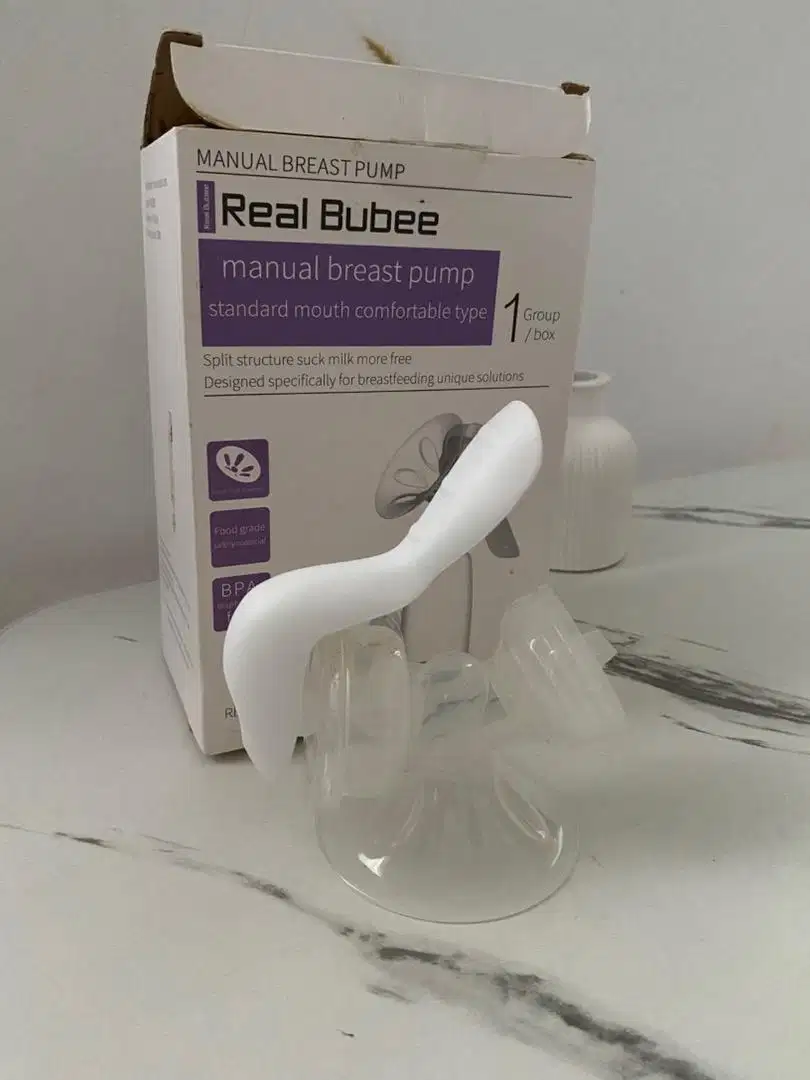 Pumping manual real bubee