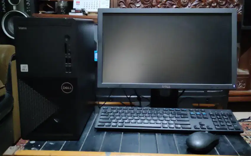 komputer pc desktop DELL core i3 10100 gen 10