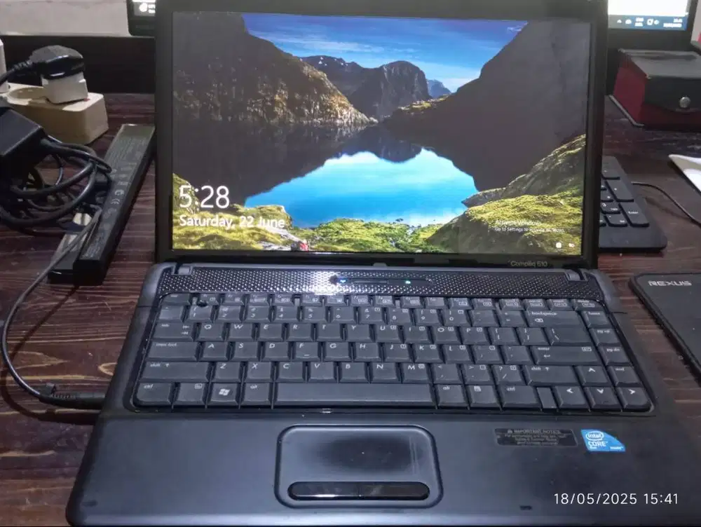 Laptop HP Dual Core - Compaq 510 (Tayang ulang)