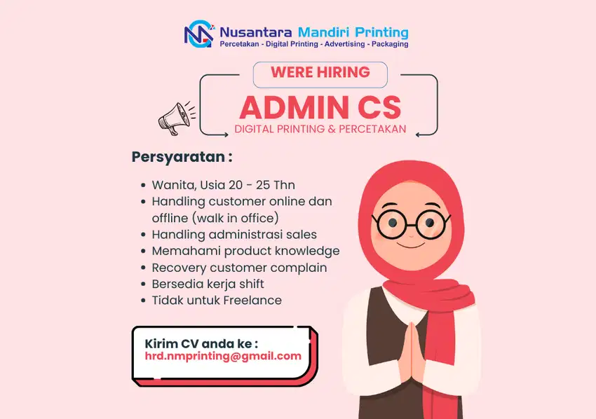 Admin CS Digital Printing