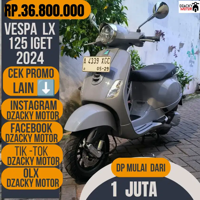 VESPA LX 125 I-GET 2024 SECOND LIKE NEW
