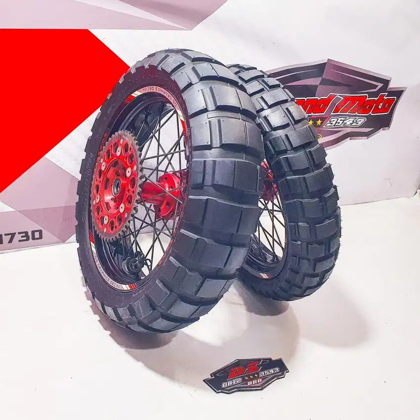 WHEEELSET CRF RALLY CRF L 250 SUPERMOTO BAN SHINKO