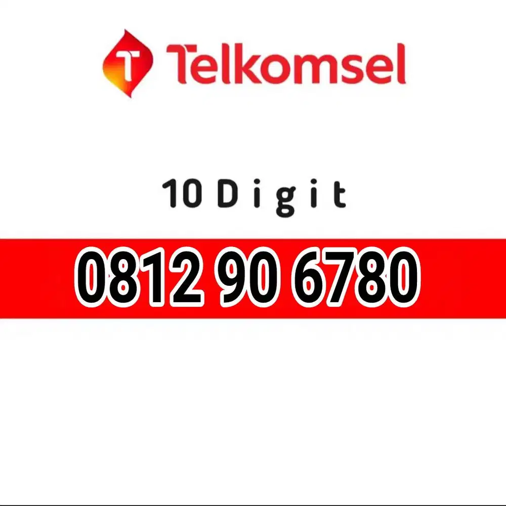 Telkomsel 10 digit 6780