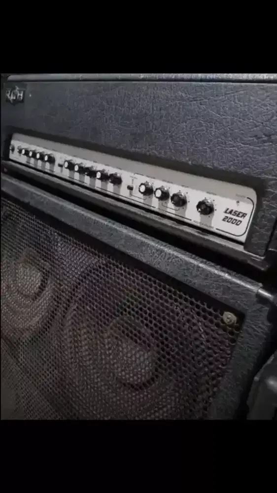Speaker head kabinet RCH Lazer 2000 + Russel Storm 100