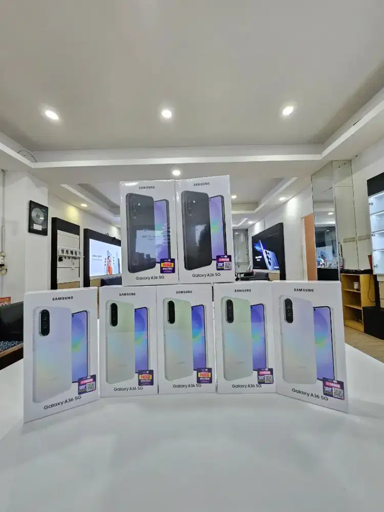 NEW SAMSUNG GALAXY A36 5G 8/256 DISKON UP TO 900K GARANSI RESMI SEIN