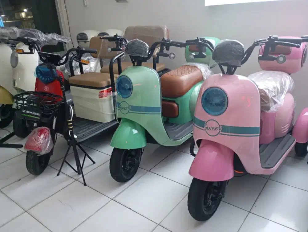 Roda3 sepeda listrik di promo