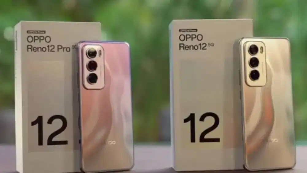 Oppo reno 12 pro sama oppo reno 12 5g