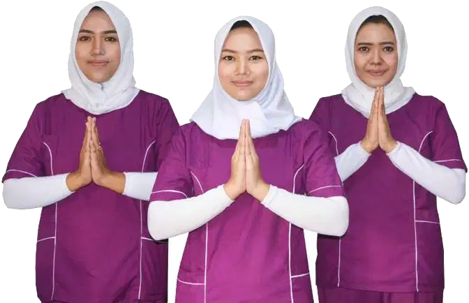 ADMIN +  CS Perempuan stay/menginap