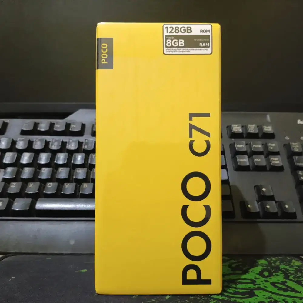 Poco C71 Ram 4+4/128 GB Segel Garansi Resmi