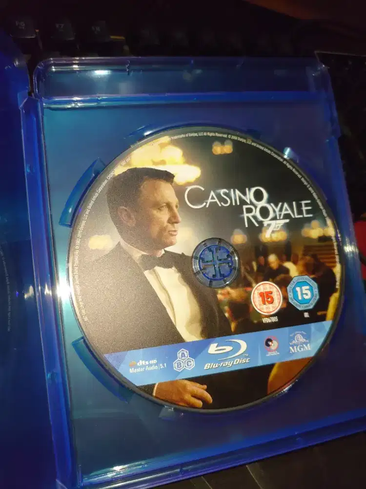 Bluray Original The Daniel Craig James Bond 007 Collection Region Free