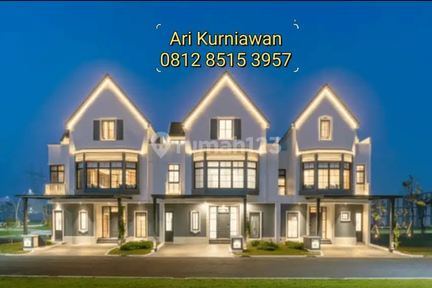 Type 10 Louise 3lantai only 1 unit! By summarecon serpong dp kpr 5%