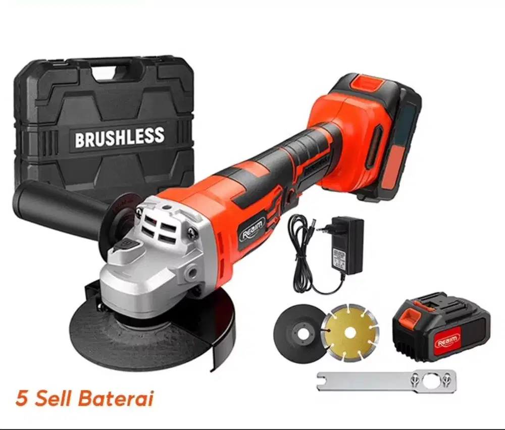 Gerinda tangan baterai Mesin gerinda cordless Gerinda cas