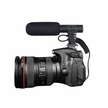 Shotgun Microphone Universal for DSLR Smartphone Computer