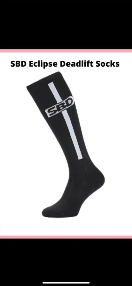 SBD Eclipse Deadlift Socks - L