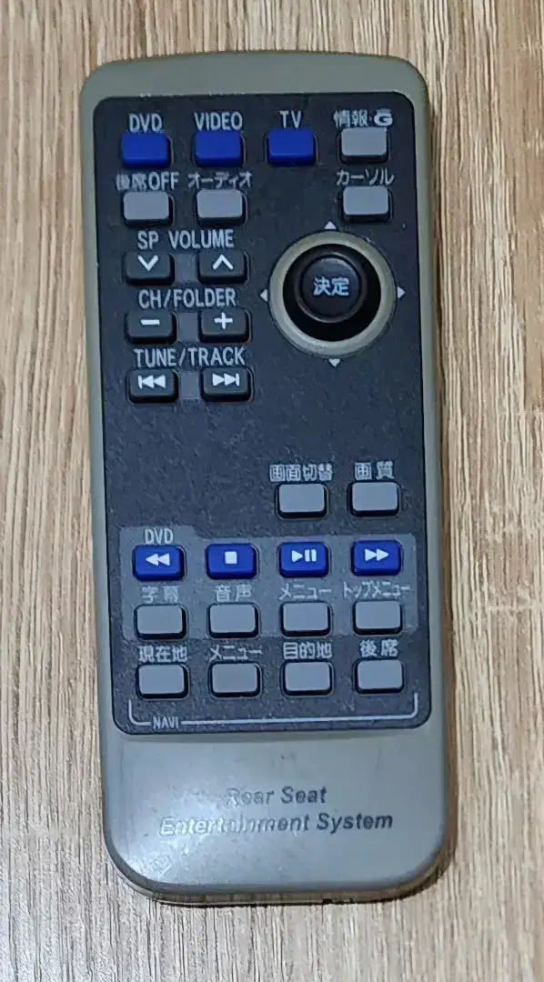 DIJUAL Remote Layar LCD Alphard ASG 2005-2007