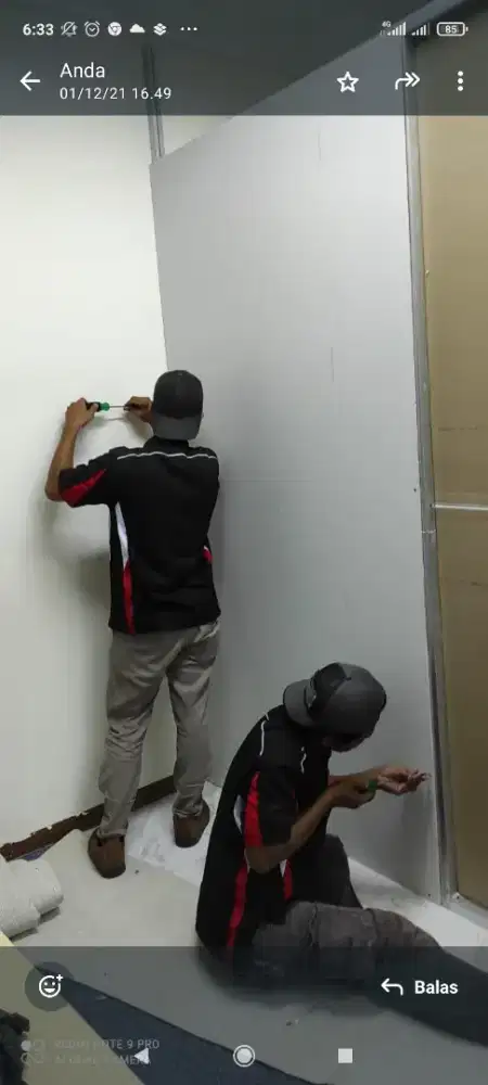 Bongkar pasang Rakit Lemari kitchenset Partisi Pindahan Rumah kantor