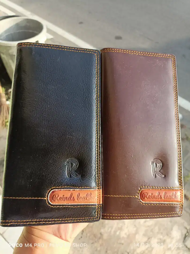 Dompet Kulit Asli Model Panjang ( BISA COD )