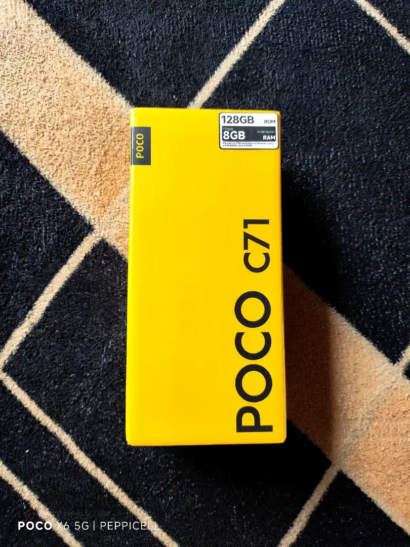 POCO C71 4+4GB/128 GB NEW GARANSI RESMI