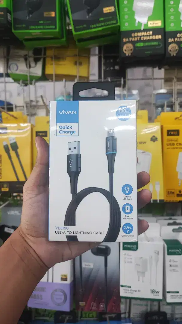 KABEL DATA LIGHTNING VIVAN VDL100