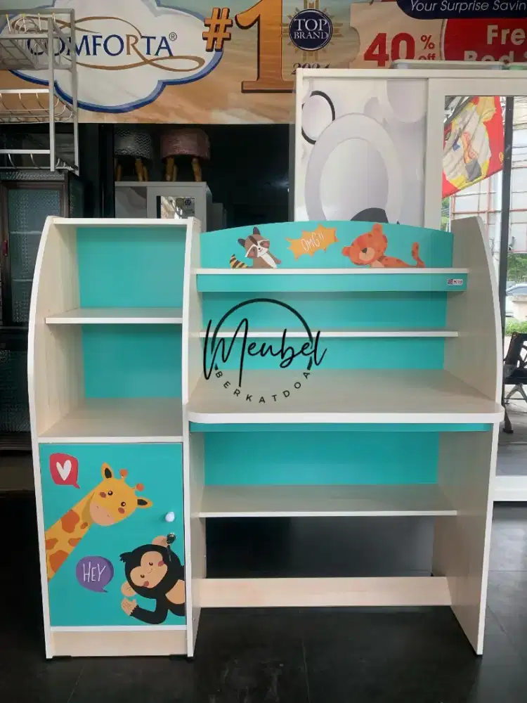 Meja Belajar Anak Karakter Poku 122