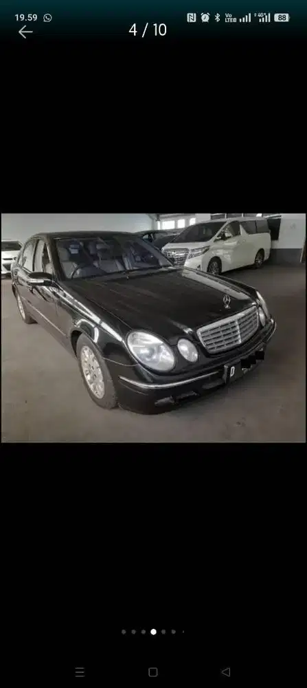MERCEDES BENZ E 260 ELEGANCE A/T 2006