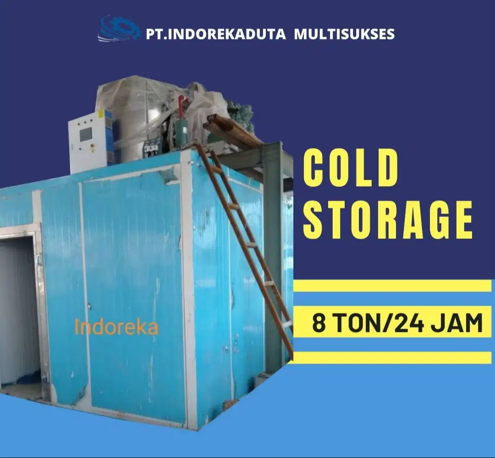 MESIN COLD STORAGE 8 TON/24JAM