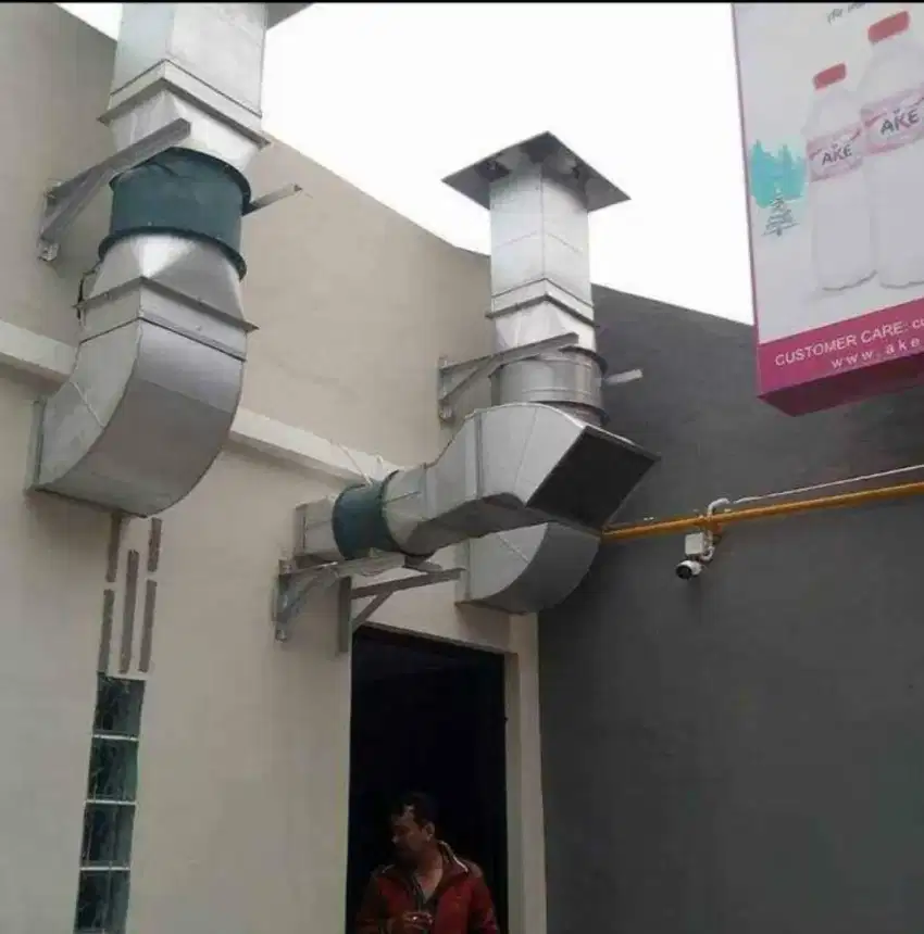 Ducting exhaust(cerobong asap)