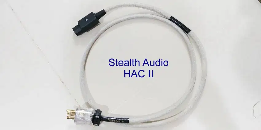 Jual Kabel Power Cord/Kabel Power merk Stealth Audio utk Audio HiFi