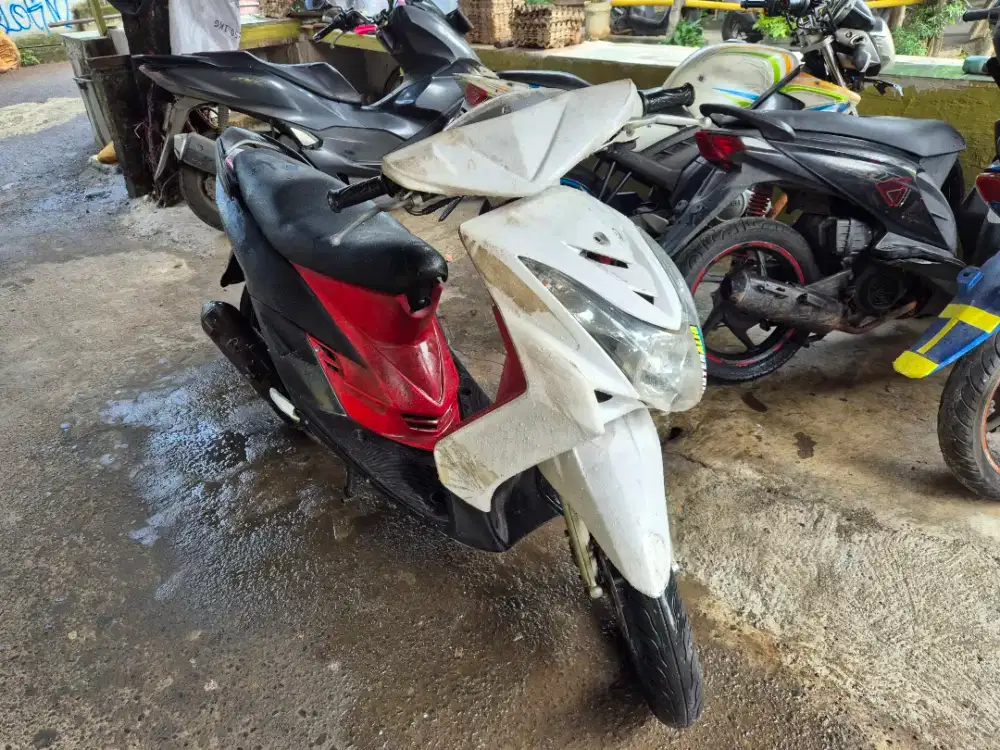 Mio soul 115 cc tahun 2010 putih