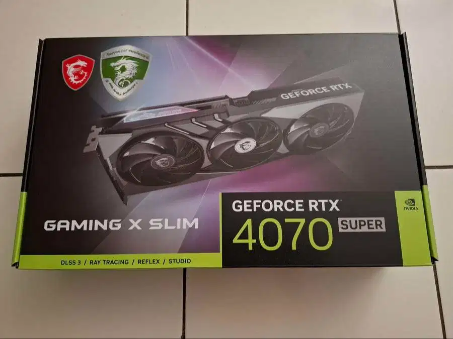 VGA MSI GeForce RTX 4070 SUPER 12GB GAMING X SLIM