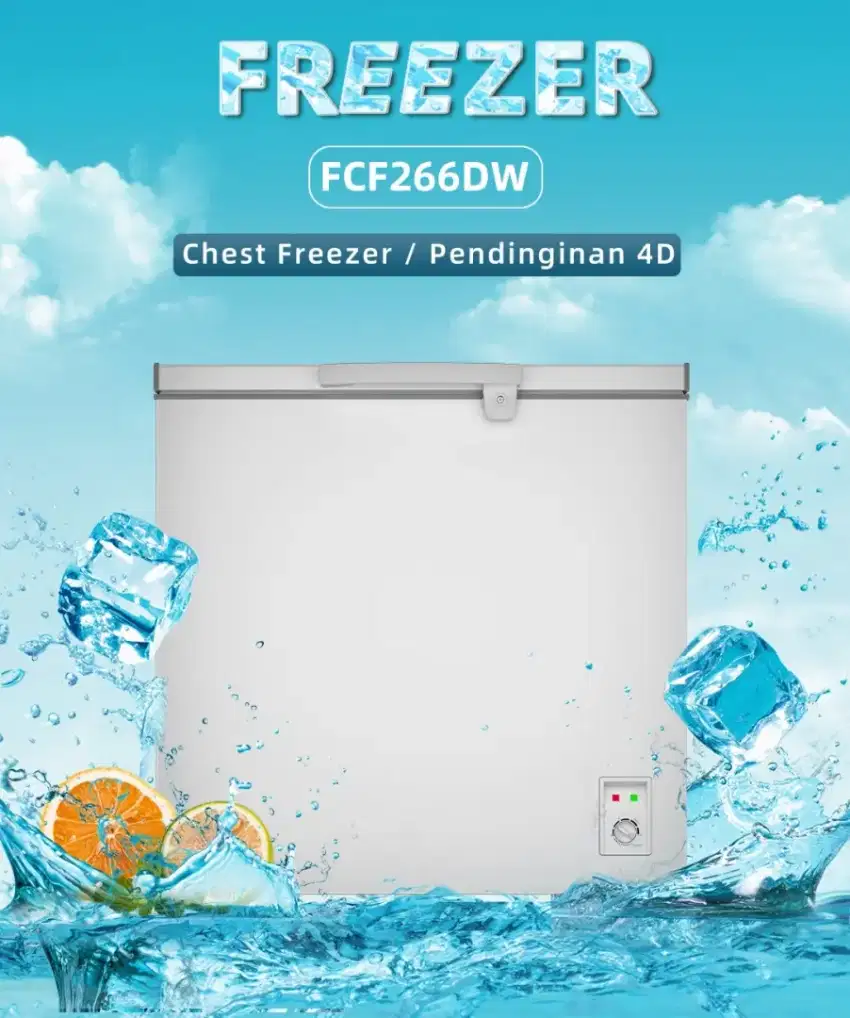 CHEST FREEZER CHANGHONG FCF266DW