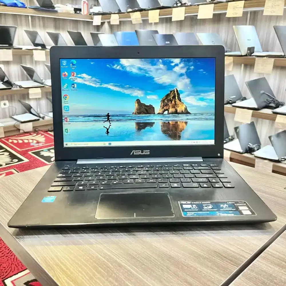 Laptop Asus X453S. 2 Jutaan. Intel Celeron N2840. Bergaransi