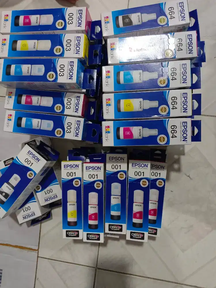Beli Jual Cartridge tinta toner canon, epson dll baru original