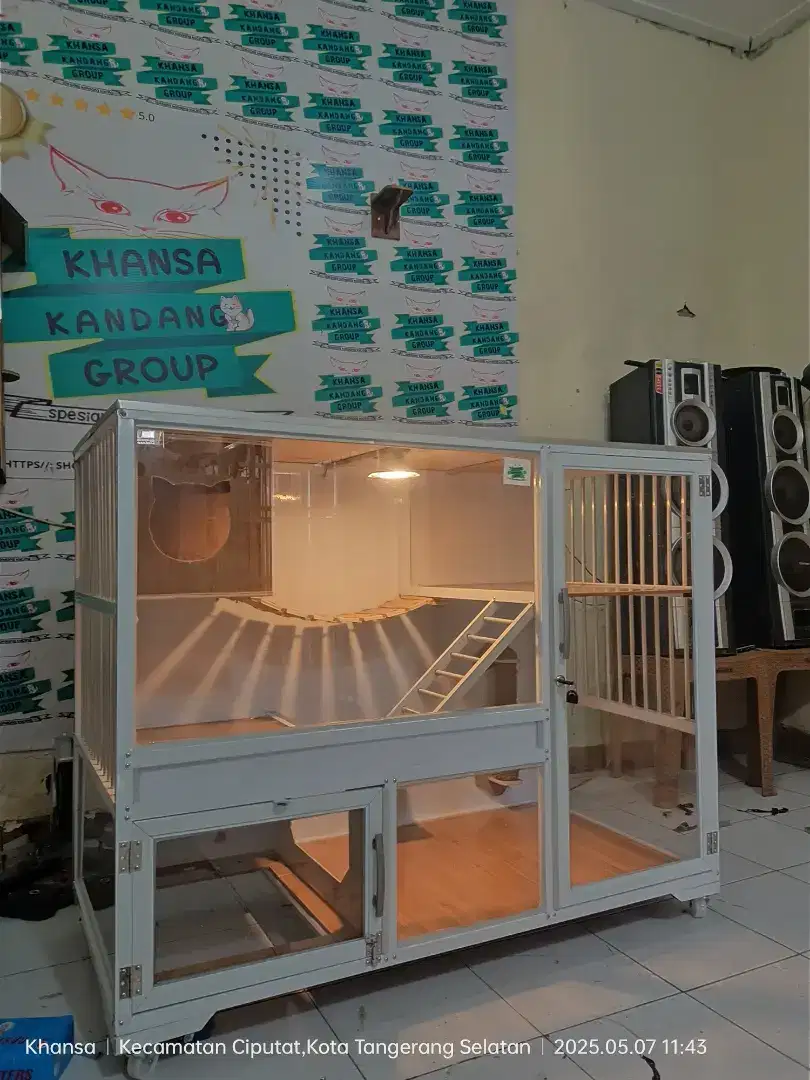 Kandang Almunium 1 Ruang jumbo
