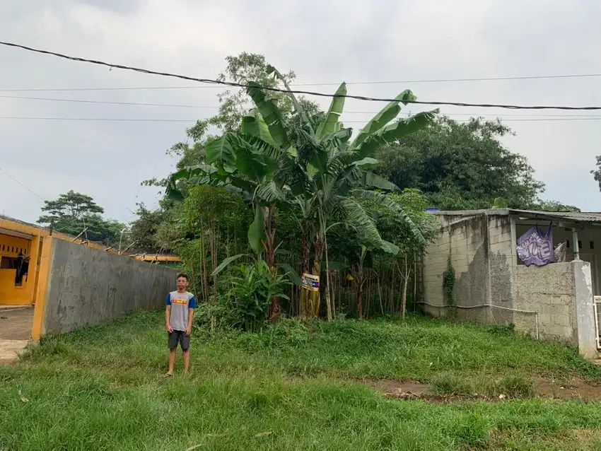 Tanah dijual 350 meter, dekat GOR Pakansari - Pemda Cibinong
