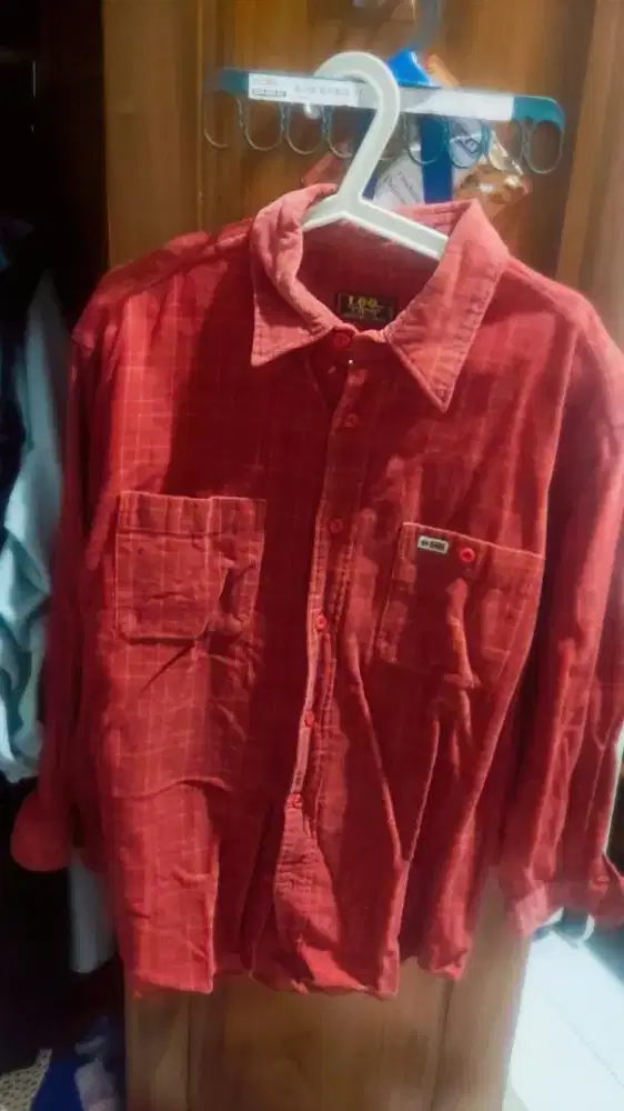 Kemeja flannel unisex