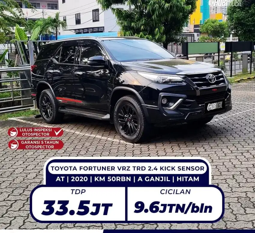 Fortuner VRZ TRD 2.4 Kick Sensor AT Thn 2020