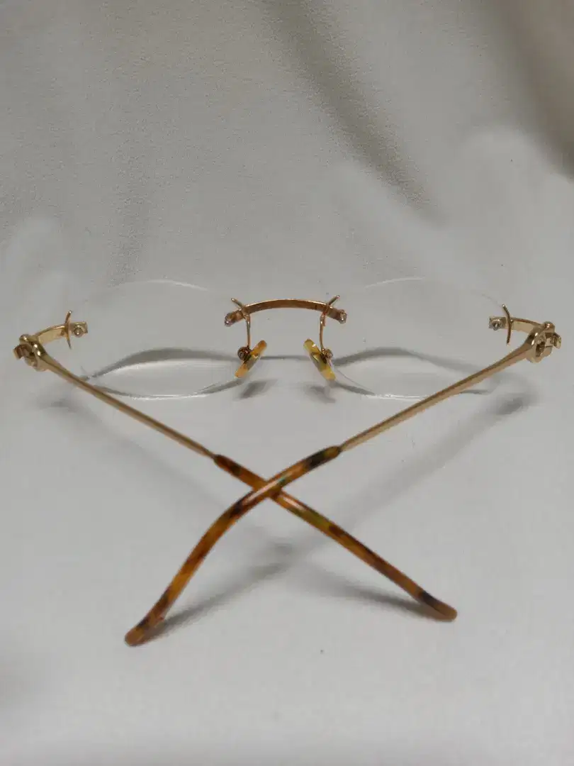 Cartier d-cord frameless eyeglasses original