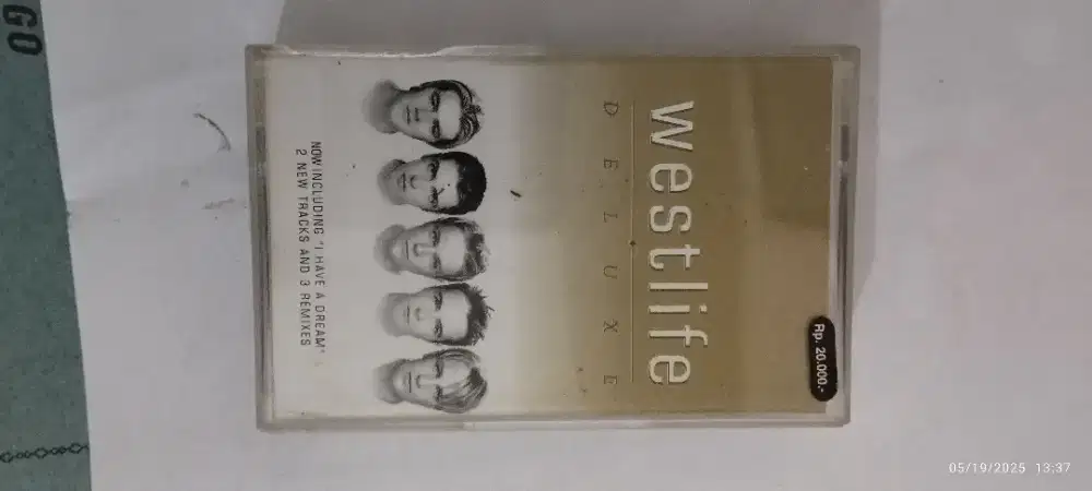 Jual Koleksi Kaset Lama Album Westlife kondisi 80%