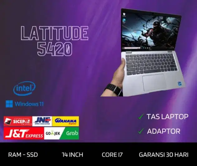 Laptop Dell Latitude 5420 Core i7 Gen 11 RAM 16/256GB D-RC